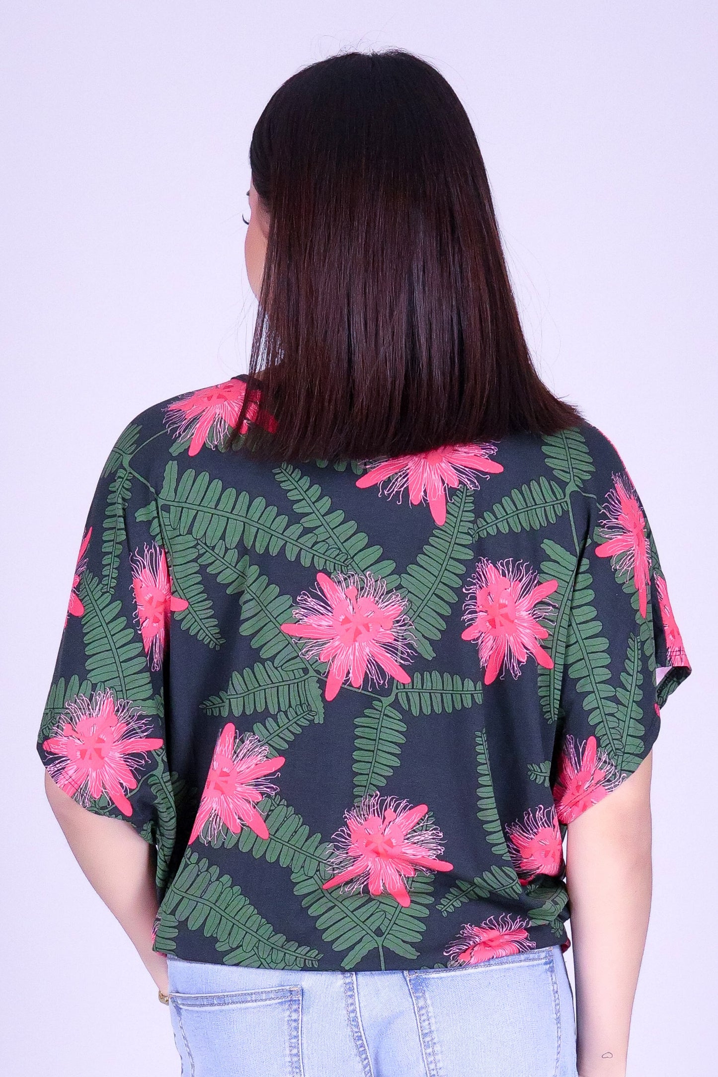 LILIKOI FERN DOLMAN TOP