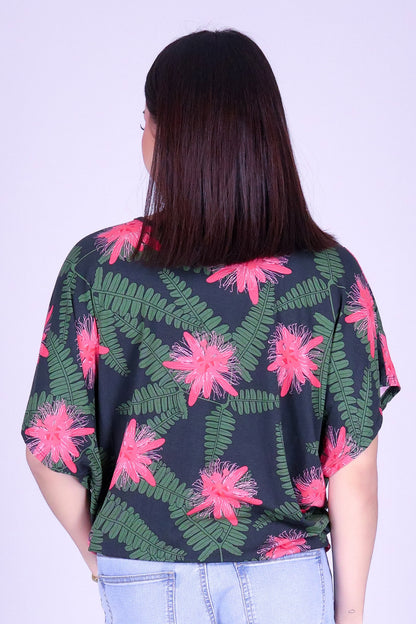 LILIKOI FERN DOLMAN TOP