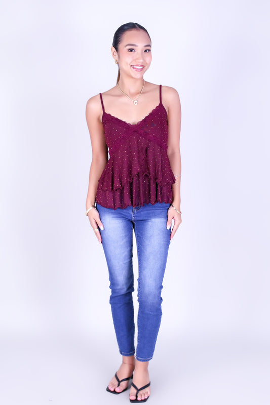 CITY SPARK MESH TOP