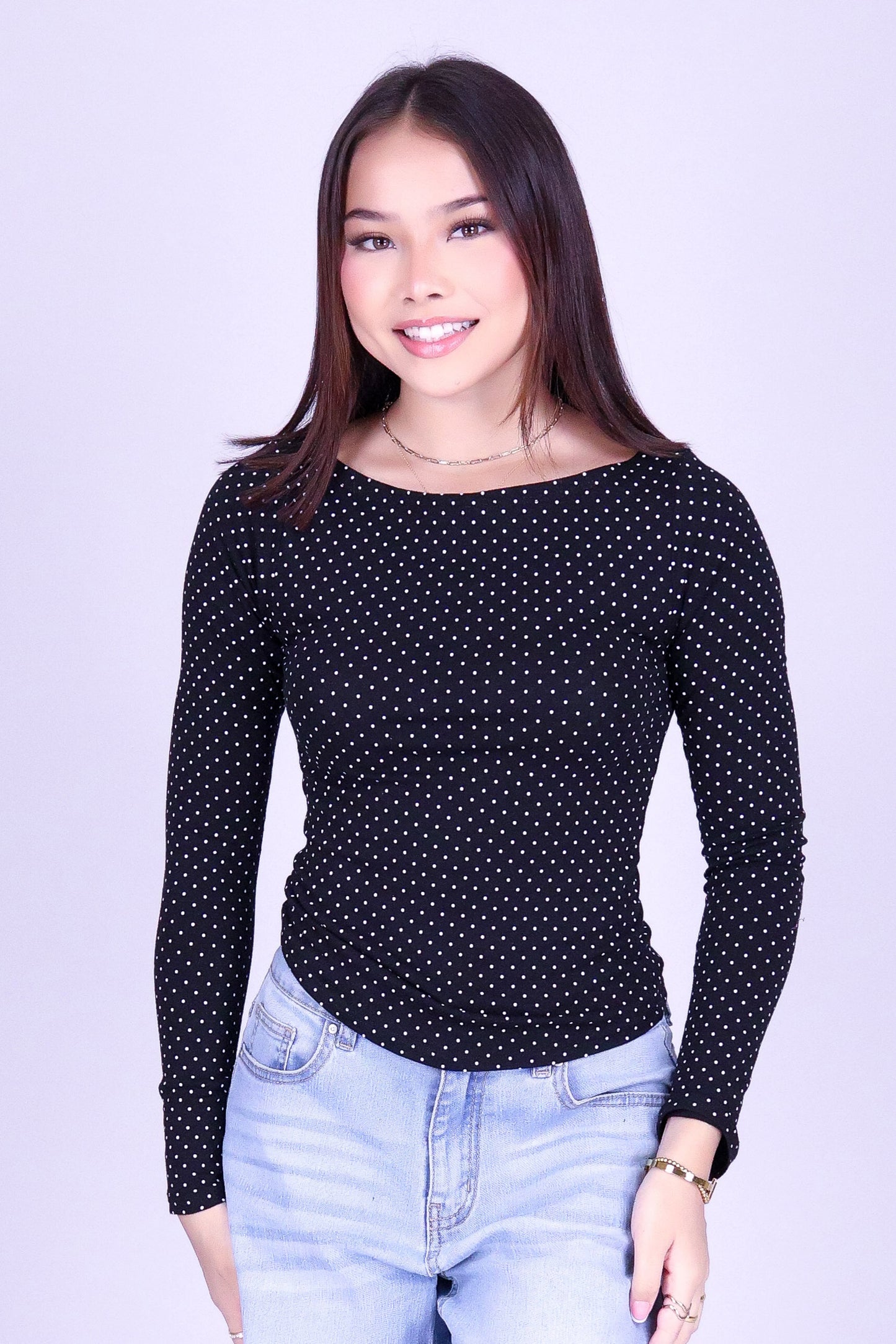 SWEET MOOD LONG SLEEVE TOP