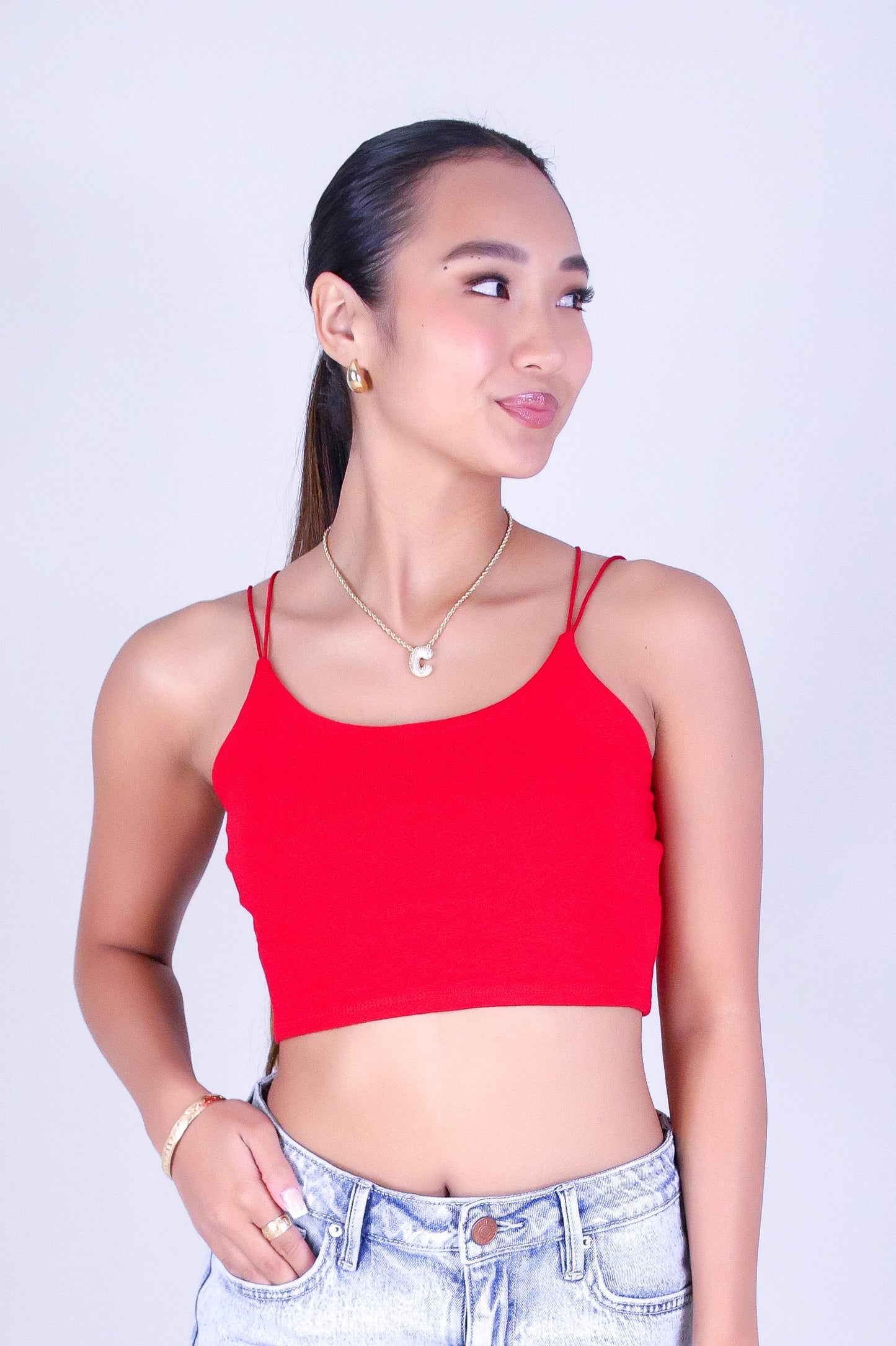 STICK TO THE BASICS CROP TOP