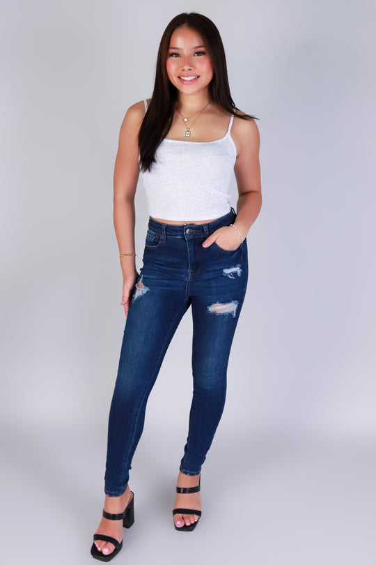 SWEETHEART RIBBED TOP