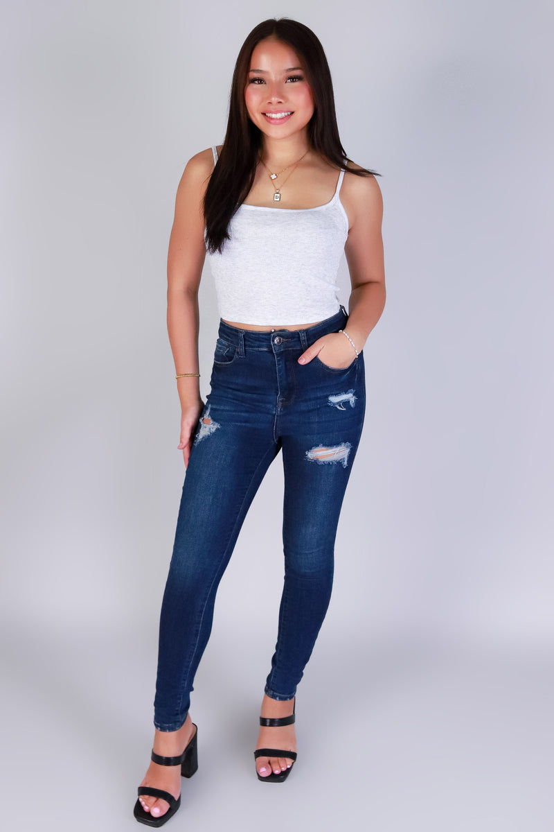Jeans Warehouse Hawaii - TANK/TUBE SOLID BASIC - SWEETHEART RIBBED TOP | By CRESCITA APPAREL/SHINE I