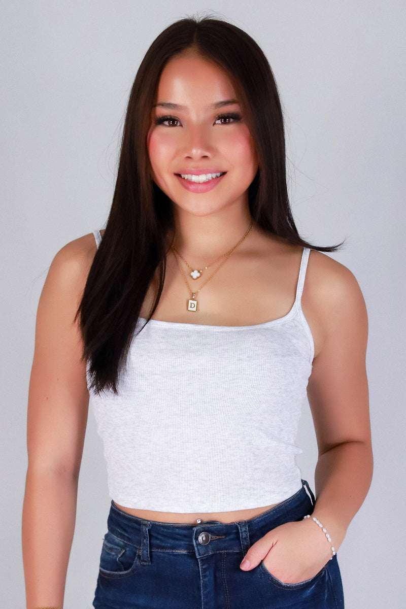Jeans Warehouse Hawaii - TANK/TUBE SOLID BASIC - SWEETHEART RIBBED TOP | By CRESCITA APPAREL/SHINE I