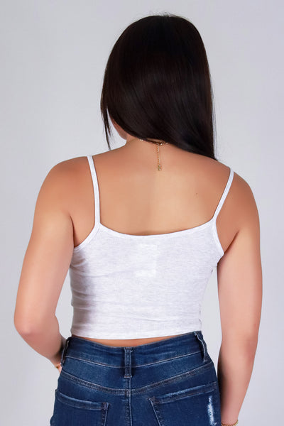 Jeans Warehouse Hawaii - TANK/TUBE SOLID BASIC - SWEETHEART RIBBED TOP | By CRESCITA APPAREL/SHINE I