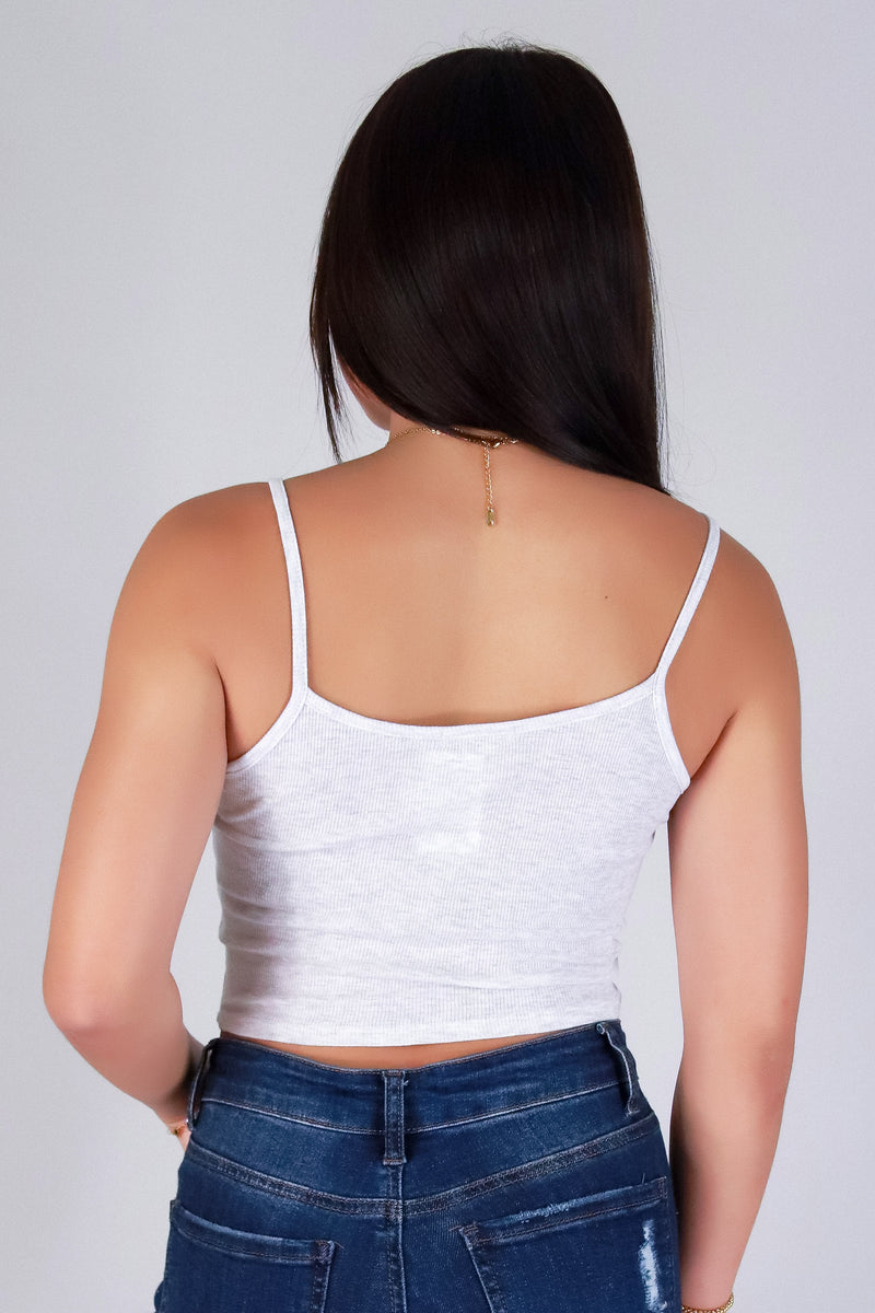 Jeans Warehouse Hawaii - TANK/TUBE SOLID BASIC - SWEETHEART RIBBED TOP | By CRESCITA APPAREL/SHINE I