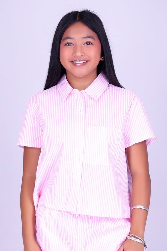 HARBOR STRIPE BUTTON DOWN | KIDS SIZE 2-16