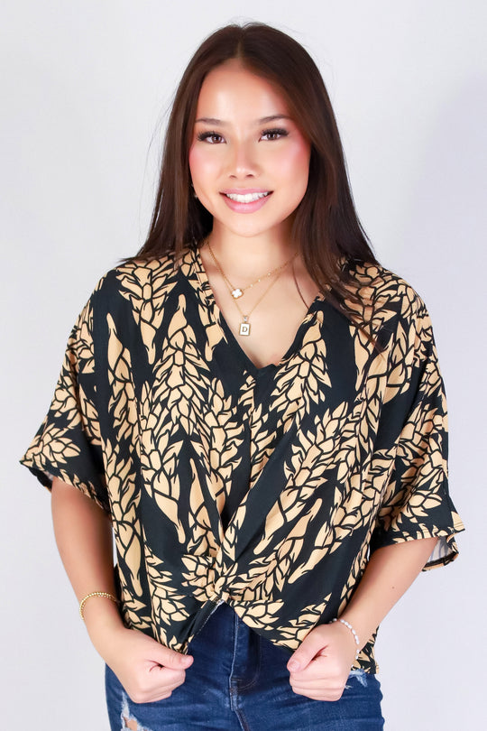 GINGER TWIST BOTTOM TOP