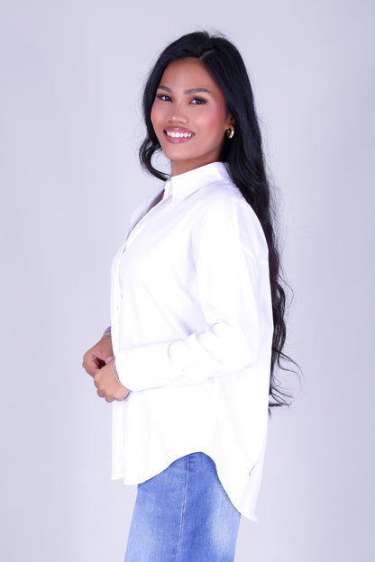 CLEAN CUT BUTTON UP TOP