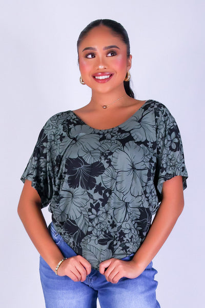 TROPIC MUSE DOLMAN TOP