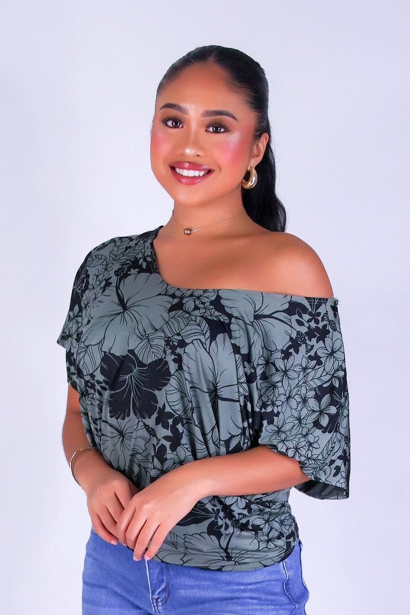 TROPIC MUSE DOLMAN TOP