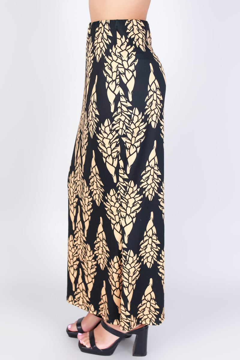 Jeans Warehouse Hawaii - KNIT LONG SKIRT - GINGER MIDI SKIRT | By LUZ