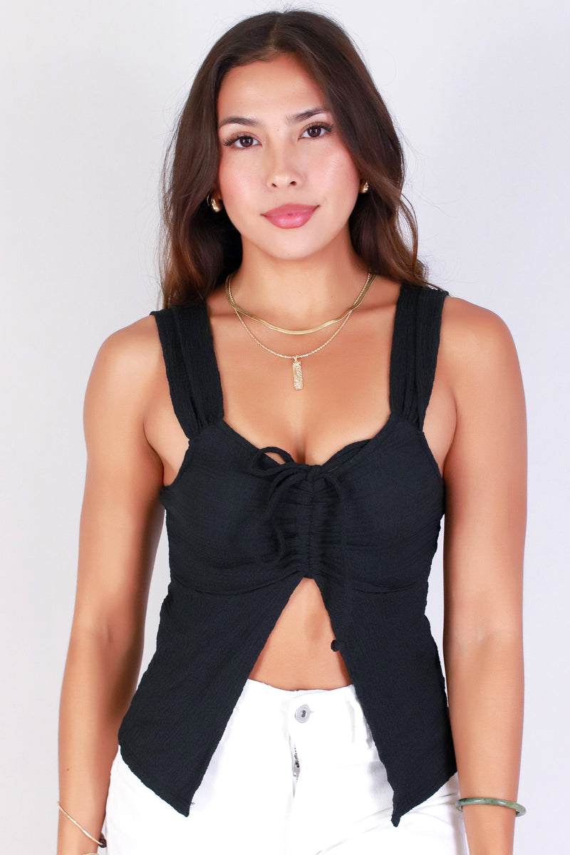 Jeans Warehouse Hawaii - SL CASUAL SOLID - POISED & PRETTY TOP | By POPULAR 21