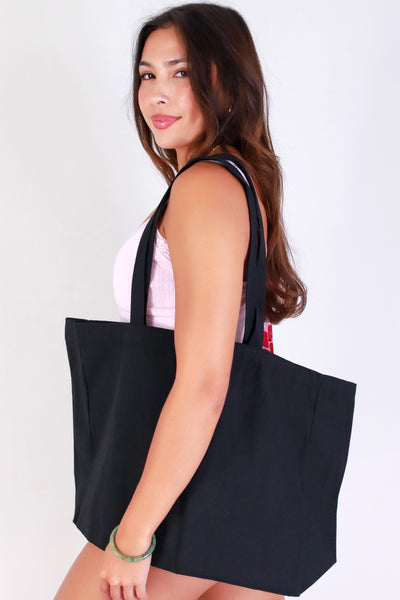 Jeans Warehouse Hawaii - TOTES - LARGE BLANK CANVAS TOTE | By GREENWELL PROMOTIONS LTD