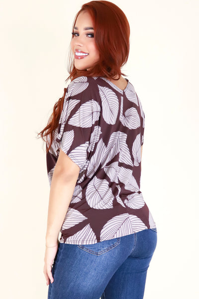 Jeans Warehouse Hawaii - SS PRINT - DO WHAT MATTERS TOP | By PAPERMOON/ B_ENVIED