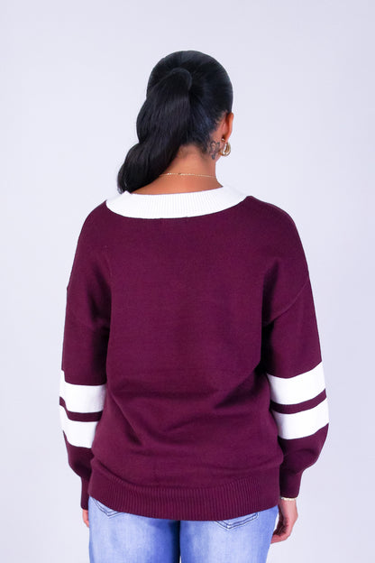 90'S VARSITY SWEATER