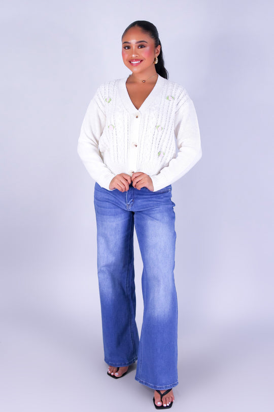 SWEET GIRL SWEATER CARDIGAN