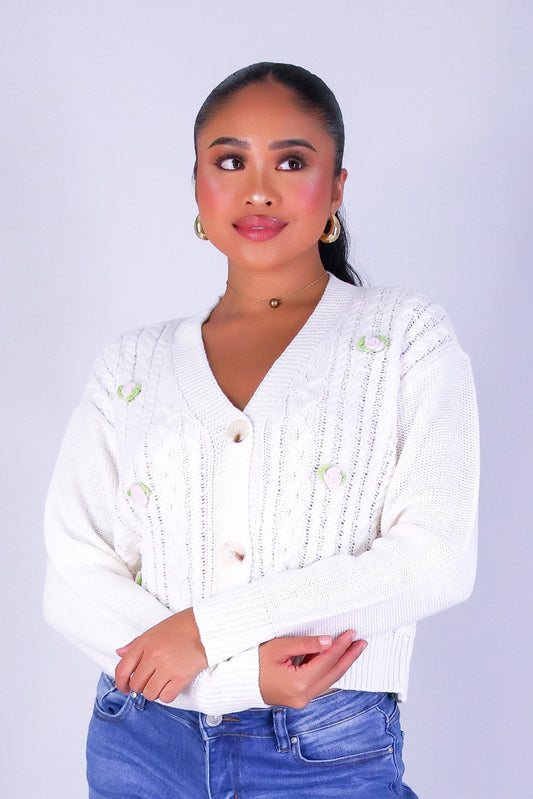 SWEET GIRL SWEATER CARDIGAN