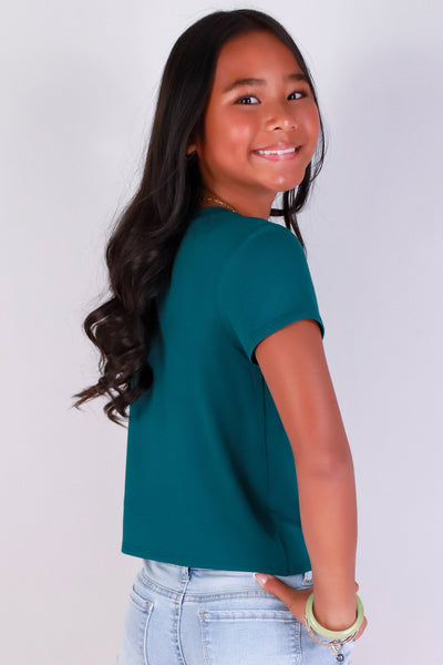Jeans Warehouse Hawaii - S/S PRINT 7-16 - MOKIHANA LEI TEE | KIDS SIZE 7-16 | By LUZ