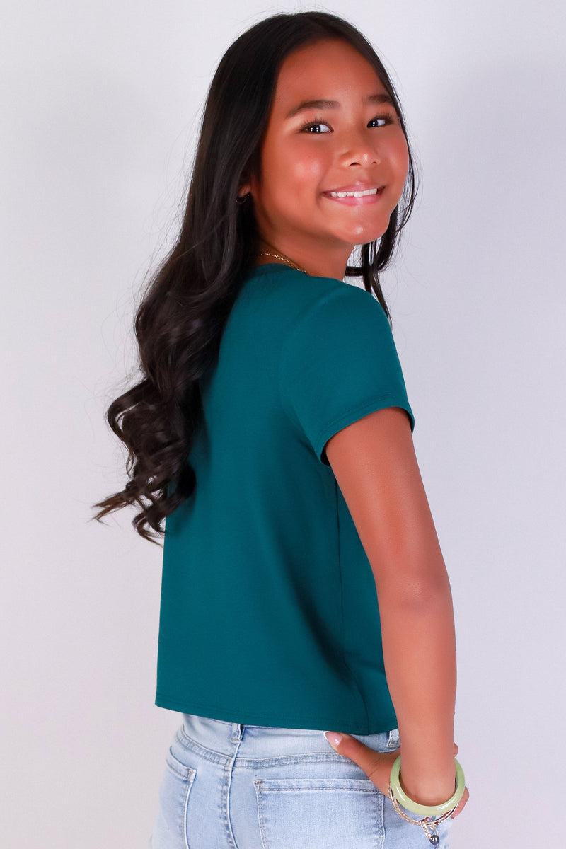 Jeans Warehouse Hawaii - S/S PRINT 7-16 - MOKIHANA LEI TEE | KIDS SIZE 7-16 | By LUZ