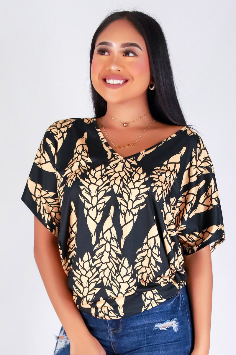 GINGER DOLMAN TOP