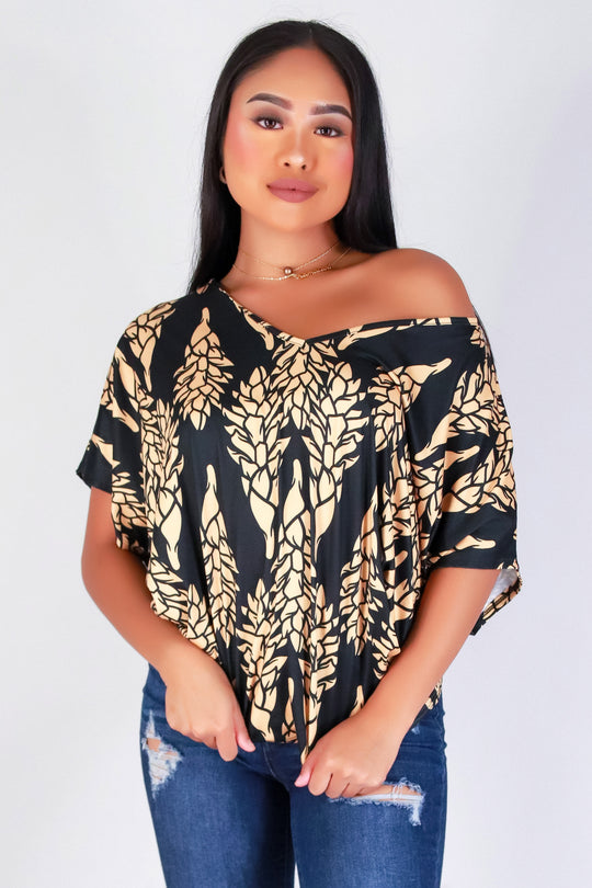 GINGER DOLMAN TOP