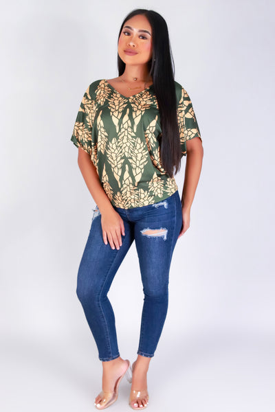 GINGER DOLMAN TOP