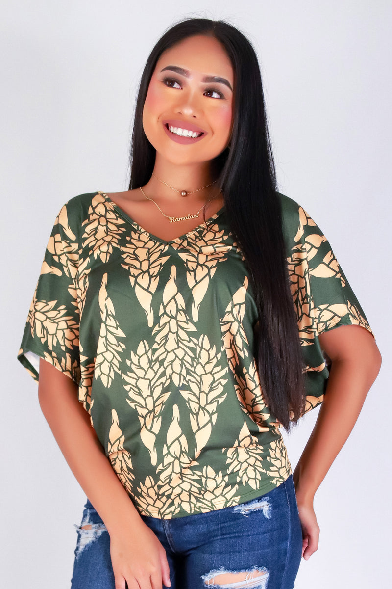 GINGER DOLMAN TOP