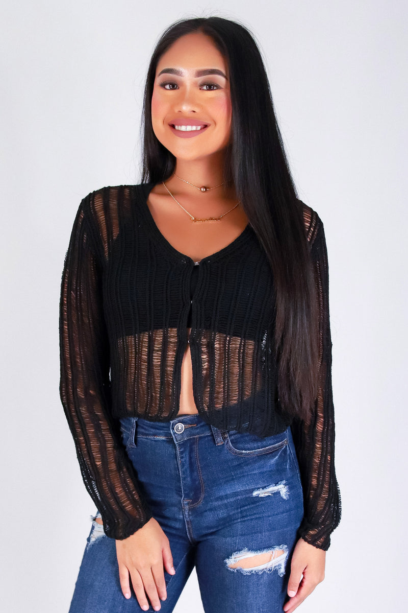 Jeans Warehouse Hawaii - SOLID LONG SLV CARDIGANS - CAREFREE CARDIGAN | By MINE FASHION