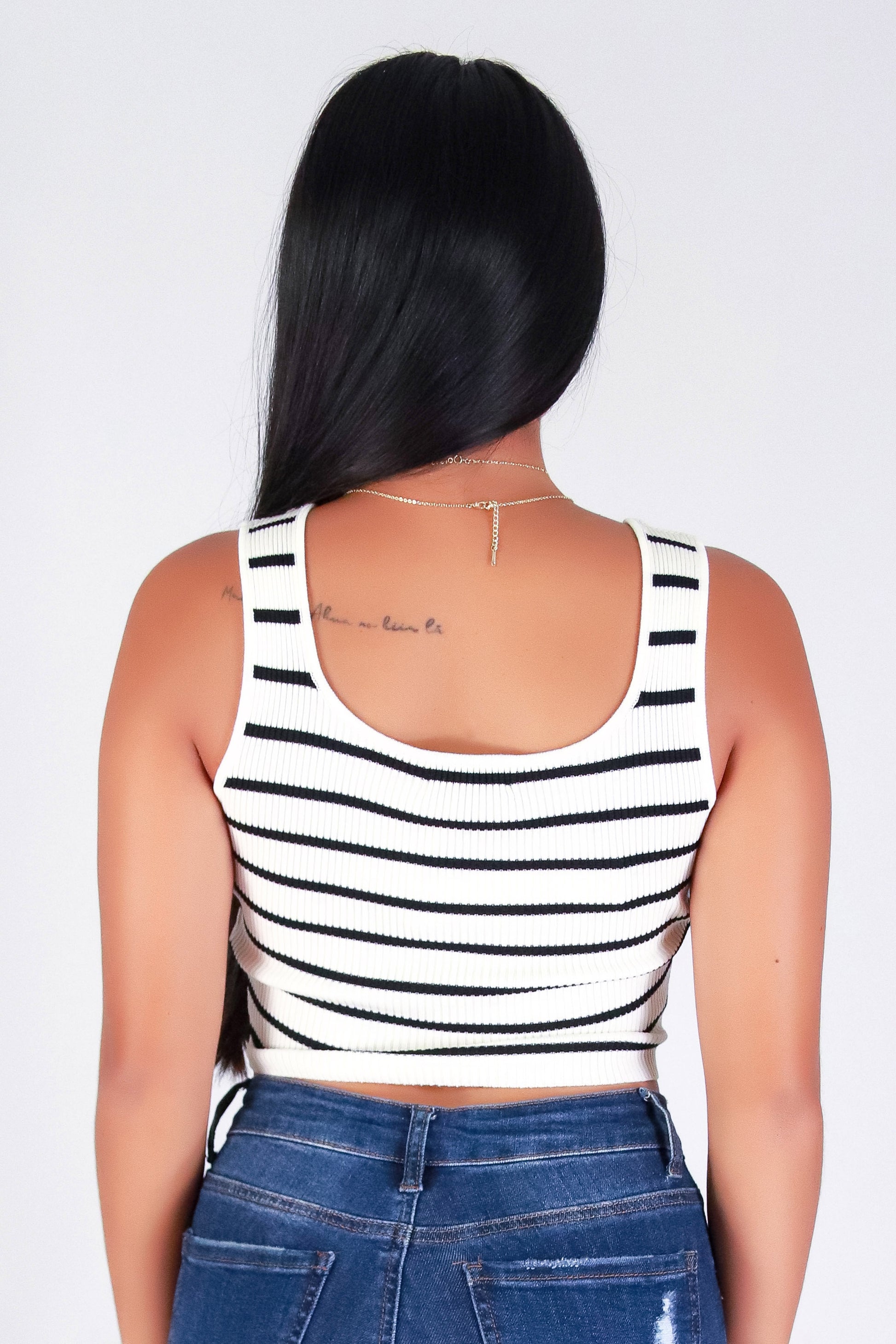 Jeans Warehouse Hawaii - SOLID TANKS/ TUBES - EVERYDAY LINES CROPPED TANK | By MINE FASHION