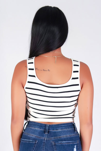 Jeans Warehouse Hawaii - SOLID TANKS/ TUBES - EVERYDAY LINES CROPPED TANK | By MINE FASHION
