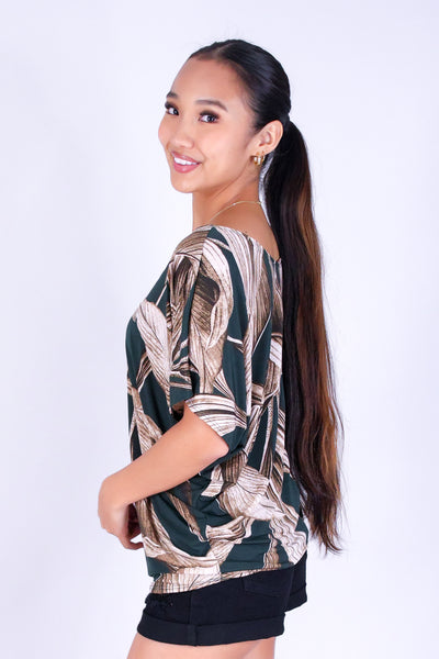 GOLDEN HOUR DOLMAN TOP