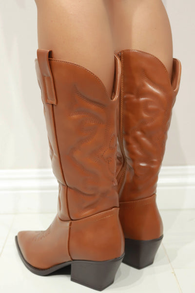 Jeans Warehouse Hawaii - BOOTS - SEND MY LOVE COWBOY BOOTS | By TOP GUY INTL