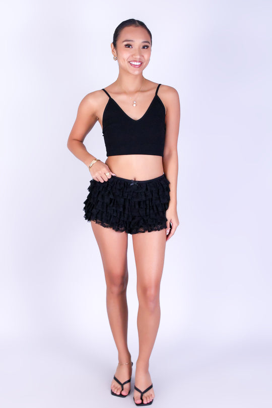 LACE ME PRETTY SHORTS