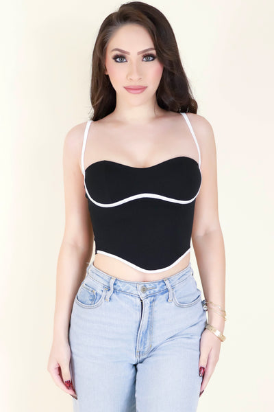 Jeans Warehouse Hawaii - SL CASUAL SOLID - SOMETHING FRESH CROP TOP | By PAPERMOON/ B_ENVIED