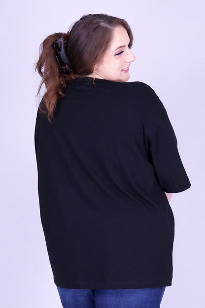 PUAKENIKENI PIKAKE OVERSIZED LEI TEE