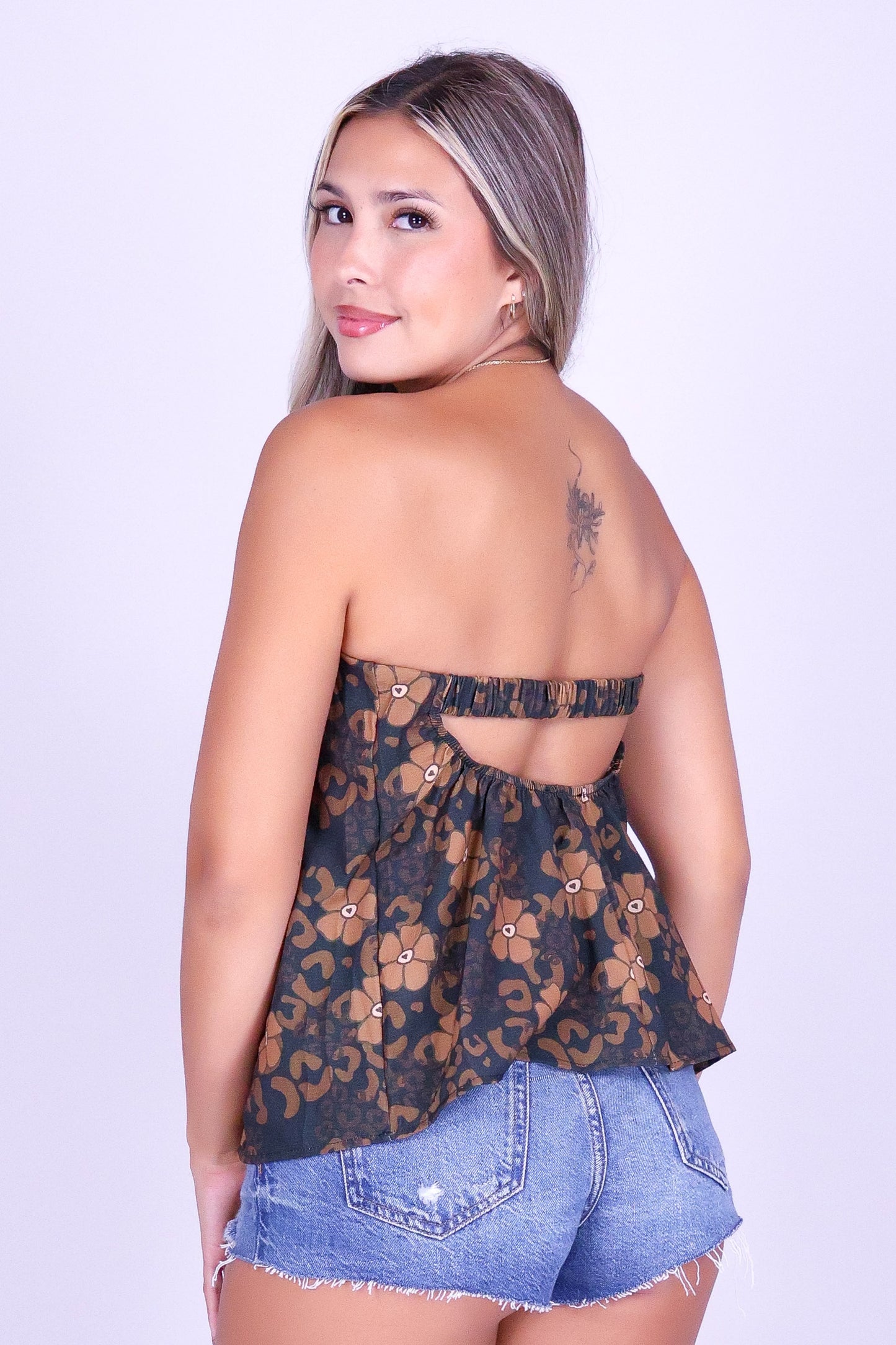 WILD PUAKENIKENI TUBE TOP