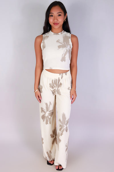 Jeans Warehouse Hawaii - MATCHING SEPARATES - SUNSET JUNGLE PANTS | By LOVE POEM