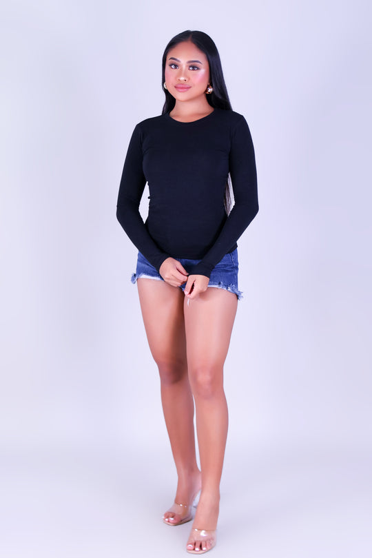BASIC BABE LONG SLEEVE TOP