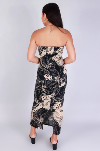 GARDEN GLOW TUBE DRESS
