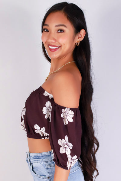 ORCHID OFF SHOULDER TOP
