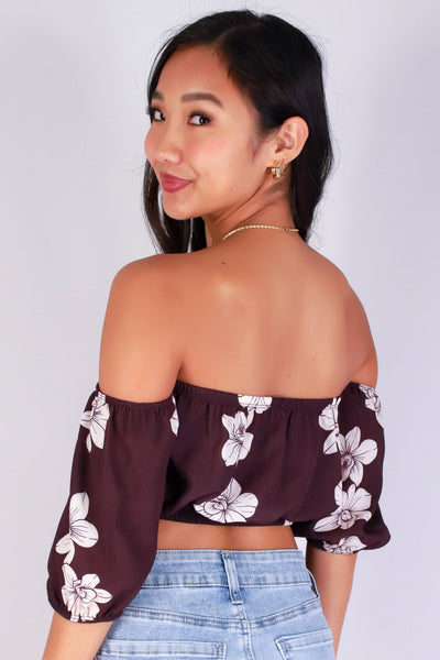 ORCHID OFF SHOULDER TOP
