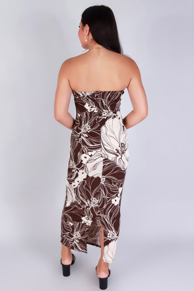 GARDEN GLOW TUBE DRESS