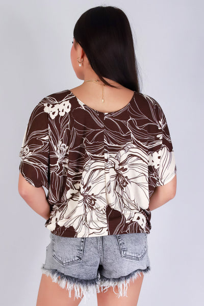 GARDEN GLOW DOLMAN TOP