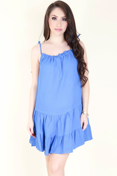 Jeans Warehouse Hawaii - S/L SHORT SOLID DRESSES - HAND IT OVER DRESS | By STYLISH WHOLESALE