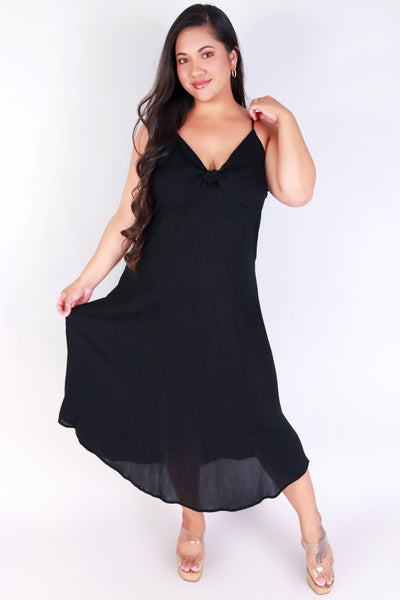 Jeans Warehouse Hawaii - PLUS PLUS WOVEN SOLID DRESSES - BECAUSE I CAN DRESS | By ZENOBIA
