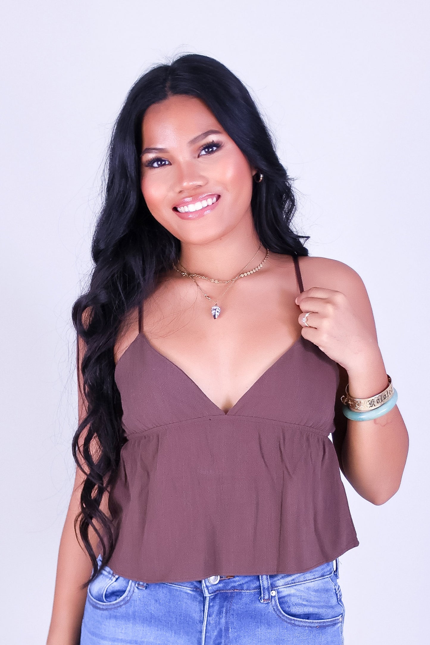 PRETTY BABYDOLL TOP