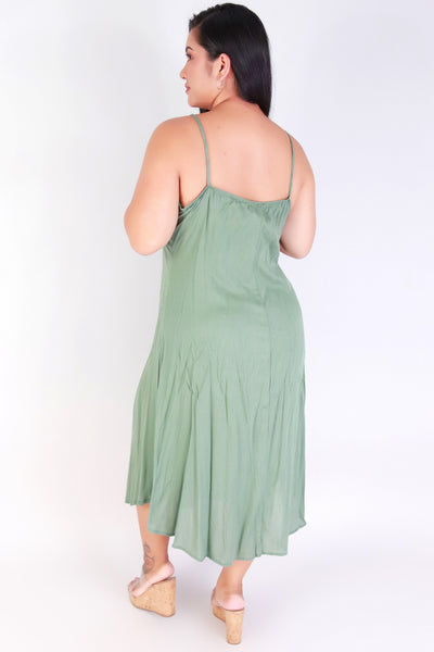 Jeans Warehouse Hawaii - PLUS PLUS WOVEN SOLID DRESSES - BECAUSE I CAN DRESS | By ZENOBIA