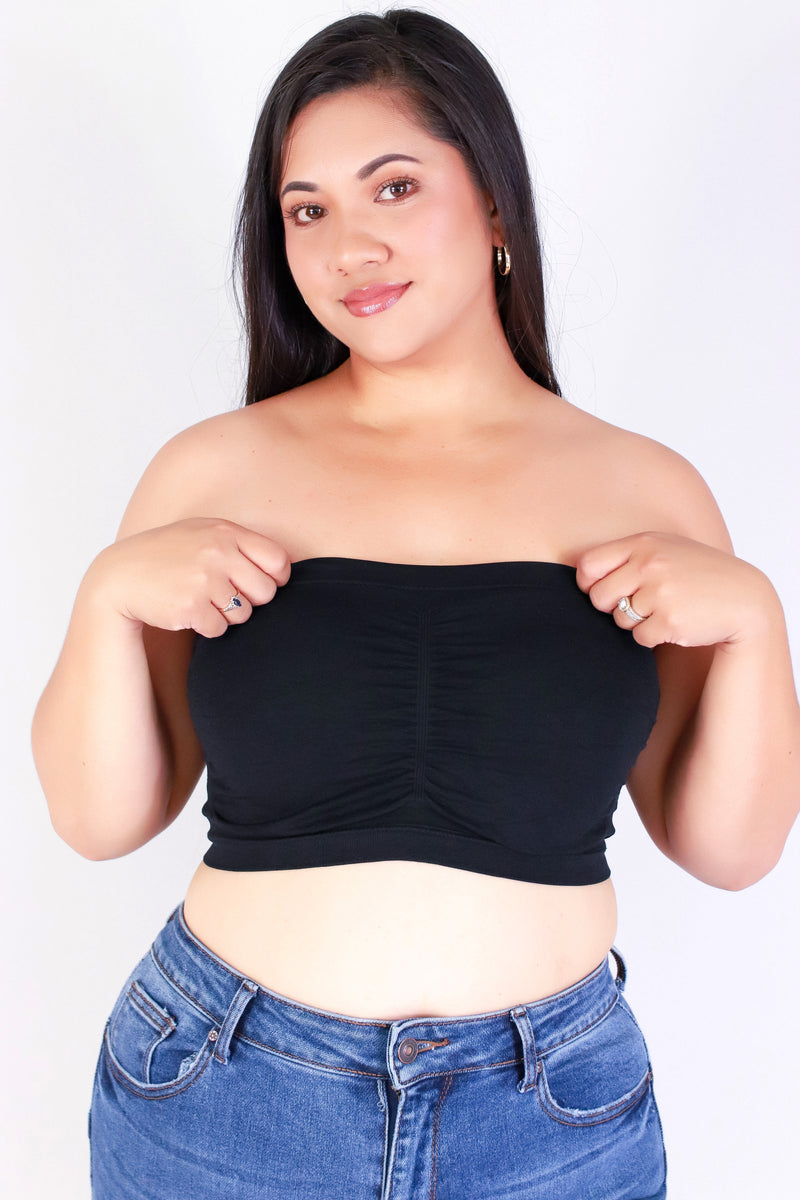 Jeans Warehouse Hawaii - PLUS BASIC BANDEAU TOPS - WHAT I NEED BANDEAU | By K. LEE
