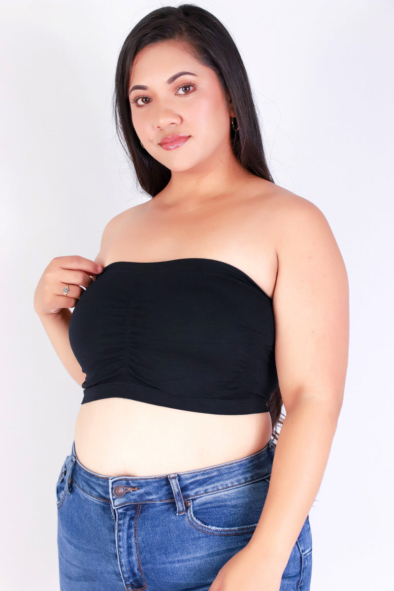 Jeans Warehouse Hawaii - PLUS BASIC BANDEAU TOPS - WHAT I NEED BANDEAU | By K. LEE